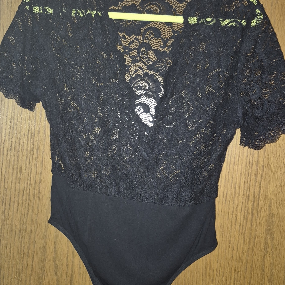 Black Lace Bodysuit